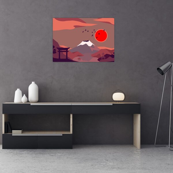 Slika - Planine Fuji (70x50 cm)
