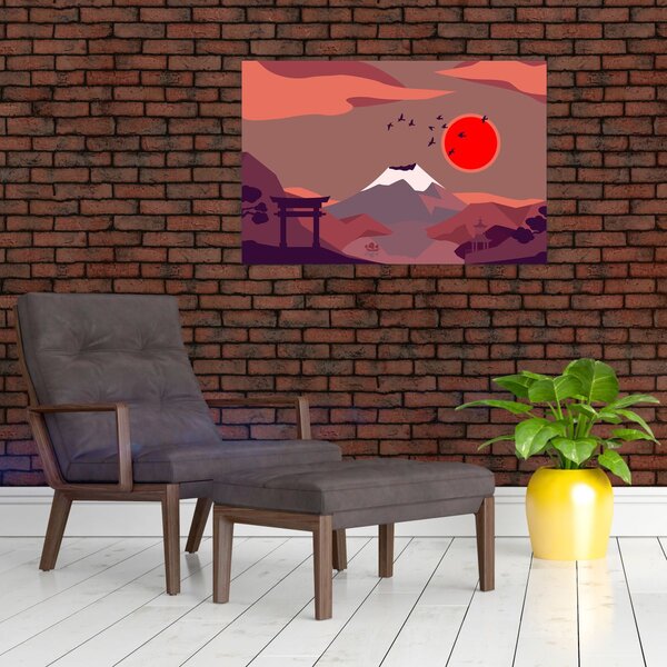 Slika - Planine Fuji (90x60 cm)