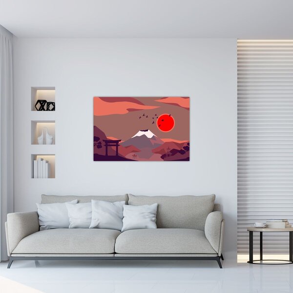 Slika - Planine Fuji (90x60 cm)