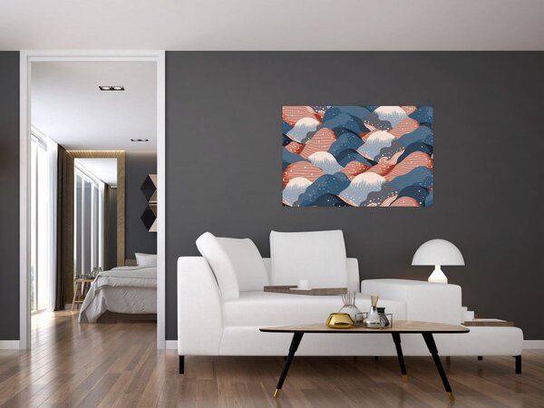 Slika - Japanski valovi (90x60 cm)