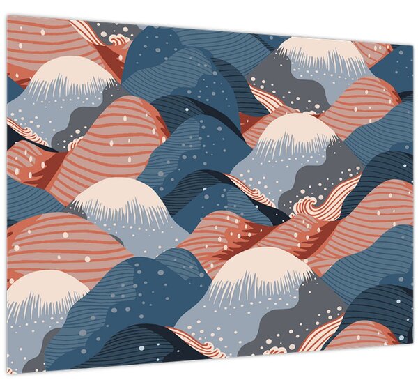 Slika - Japanski valovi (70x50 cm)