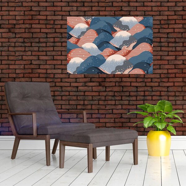 Slika - Japanski valovi (90x60 cm)