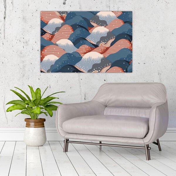Slika - Japanski valovi (90x60 cm)