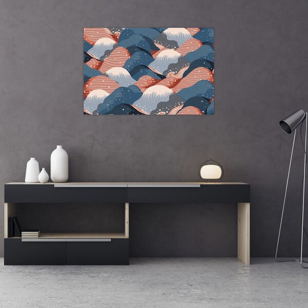 Slika - Japanski valovi (90x60 cm)