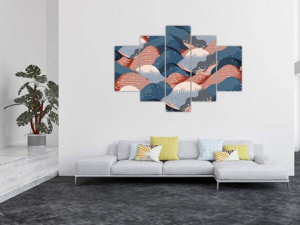Slika - Japanski valovi (150x105 cm)