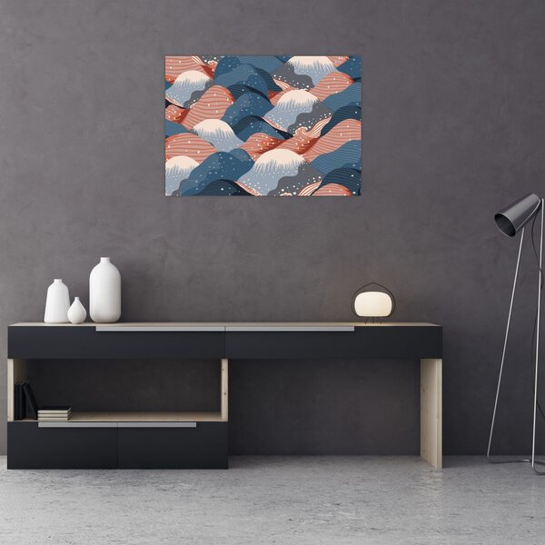 Slika - Japanski valovi (70x50 cm)