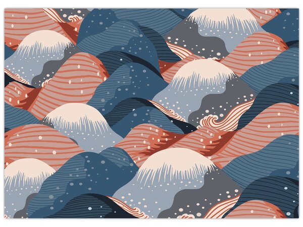 Slika - Japanski valovi (70x50 cm)