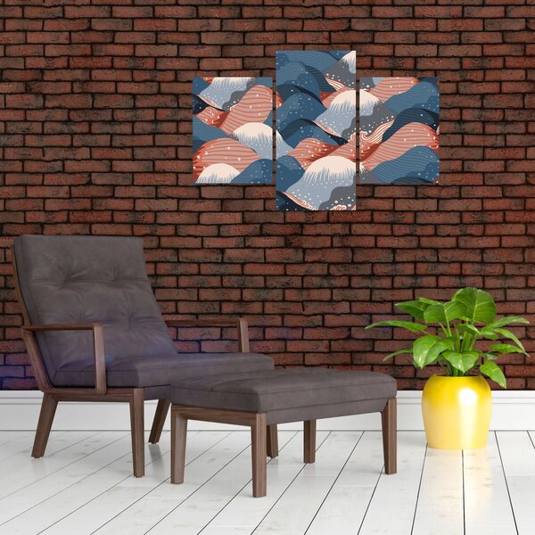 Slika - Japanski valovi (90x60 cm)