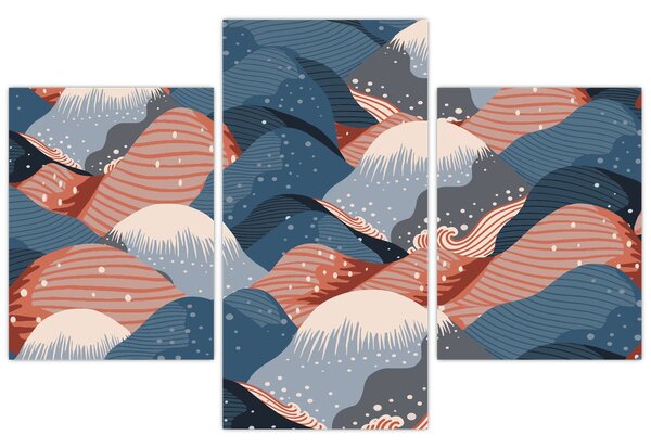 Slika - Japanski valovi (90x60 cm)