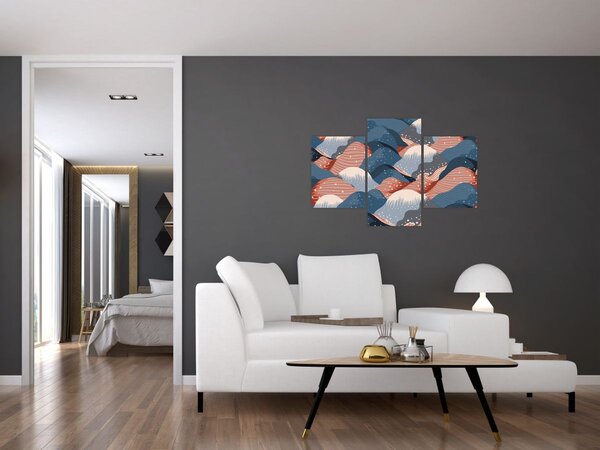 Slika - Japanski valovi (90x60 cm)