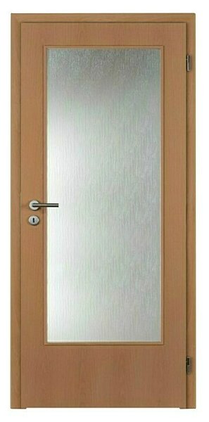Doornite Sobna vrata sa staklom (D x Š x V: 39 x 850 x 2.000 mm, DIN desno, Bukva)