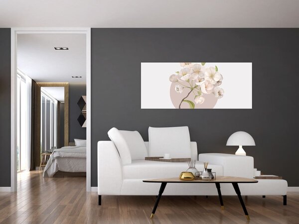 Slika - Cvjetajte s milošću N⁰2 (120x50 cm)