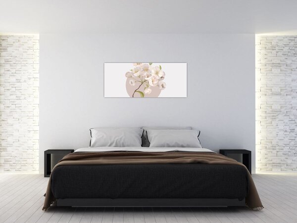 Slika - Cvjetajte s milošću N⁰2 (120x50 cm)