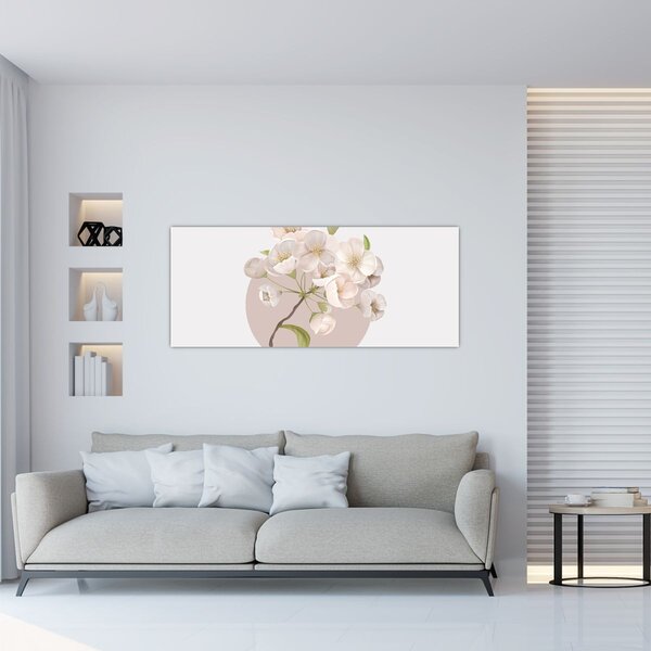 Slika - Cvjetajte s milošću N⁰2 (120x50 cm)