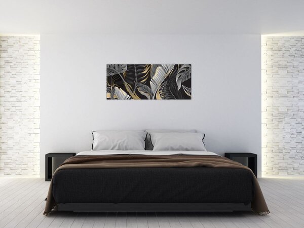 Slika - Zlatna džungla (120x50 cm)