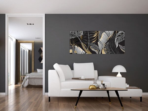 Slika - Zlatna džungla (120x50 cm)