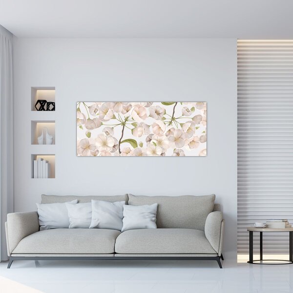 Slika - Cvjetajte s milošću N⁰1 (120x50 cm)