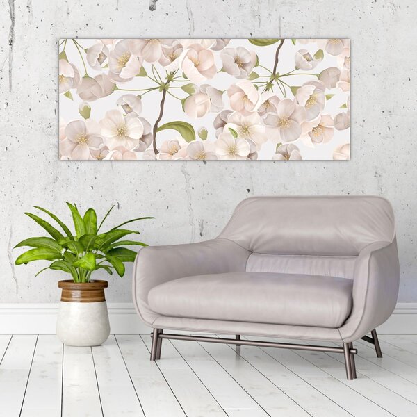 Slika - Cvjetajte s milošću N⁰1 (120x50 cm)