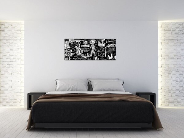 Slika - Grafiti (120x50 cm)
