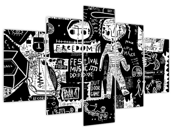 Slika - Grafiti (150x105 cm)