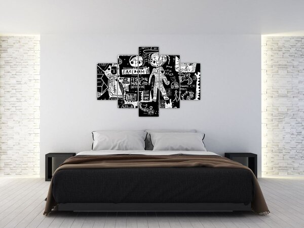 Slika - Grafiti (150x105 cm)