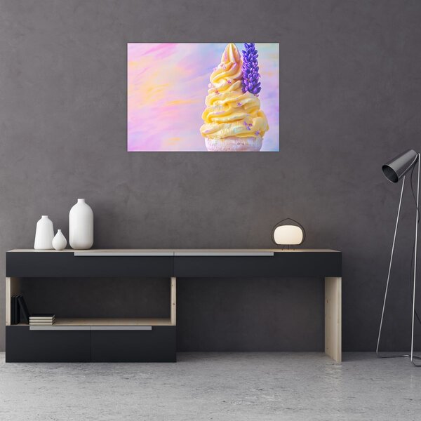 Slika - Sladoled s lavandom (70x50 cm)