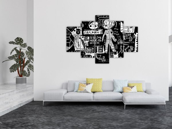 Slika - Grafiti (150x105 cm)