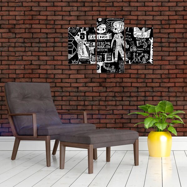 Slika - Grafiti (90x60 cm)