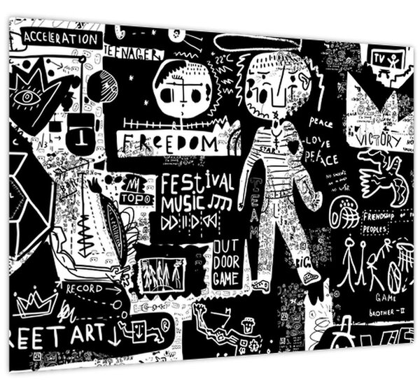 Slika - Grafiti (70x50 cm)