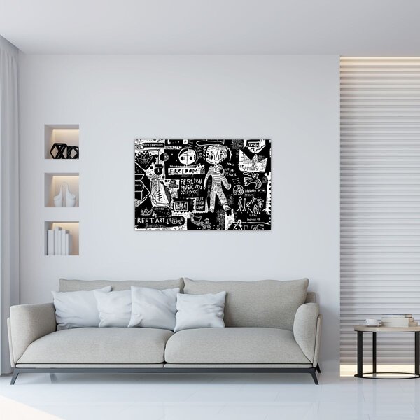 Slika - Grafiti (90x60 cm)