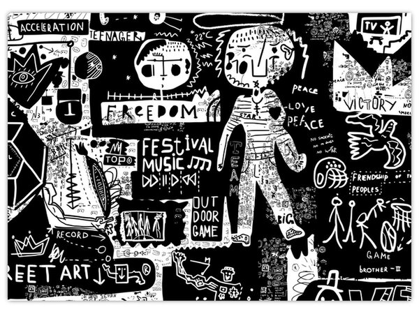 Slika - Grafiti (70x50 cm)