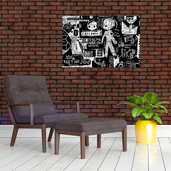 Slika - Grafiti (90x60 cm)