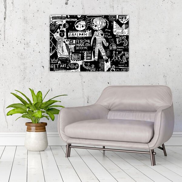 Slika - Grafiti (70x50 cm)