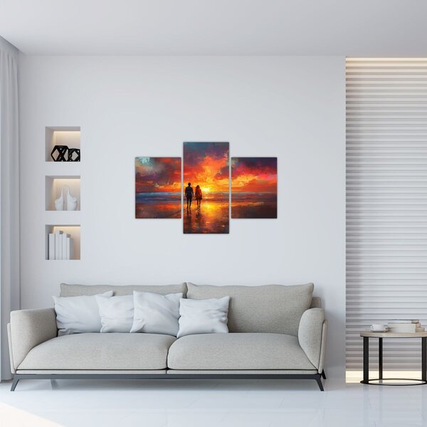 Slika - Šetnja plažom (90x60 cm)