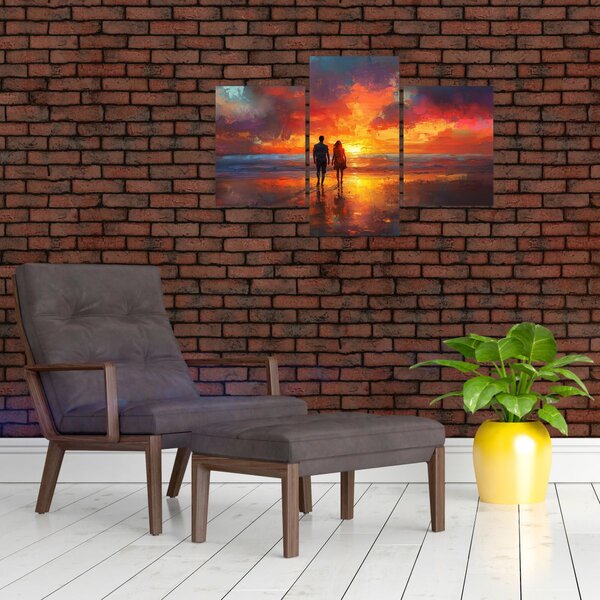 Slika - Šetnja plažom (90x60 cm)