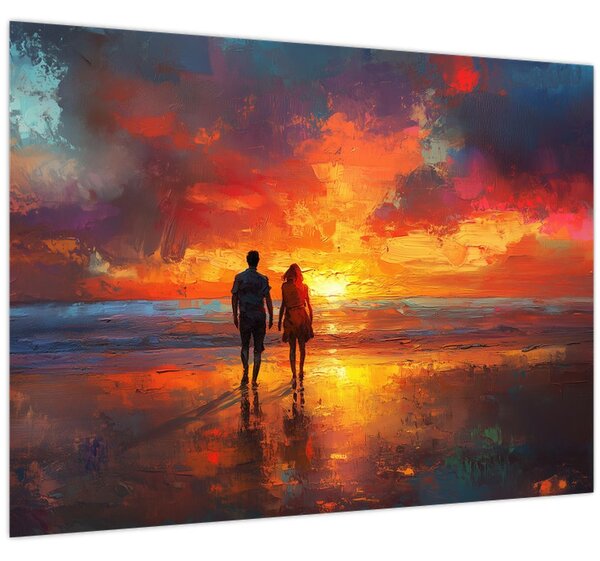 Slika - Šetnja plažom (70x50 cm)