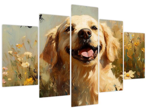 Slika - Sretan psić (150x105 cm)