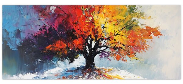 Slika - Šareno drvo (120x50 cm)