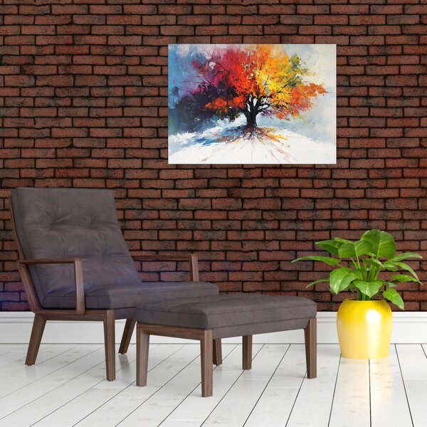 Slika - Šareno drvo (70x50 cm)