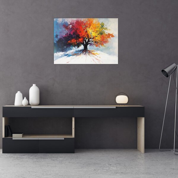 Slika - Šareno drvo (70x50 cm)