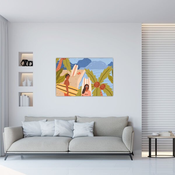 Slika - Uživaj u životu (90x60 cm)