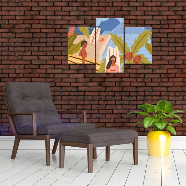 Slika - Uživaj u životu (90x60 cm)