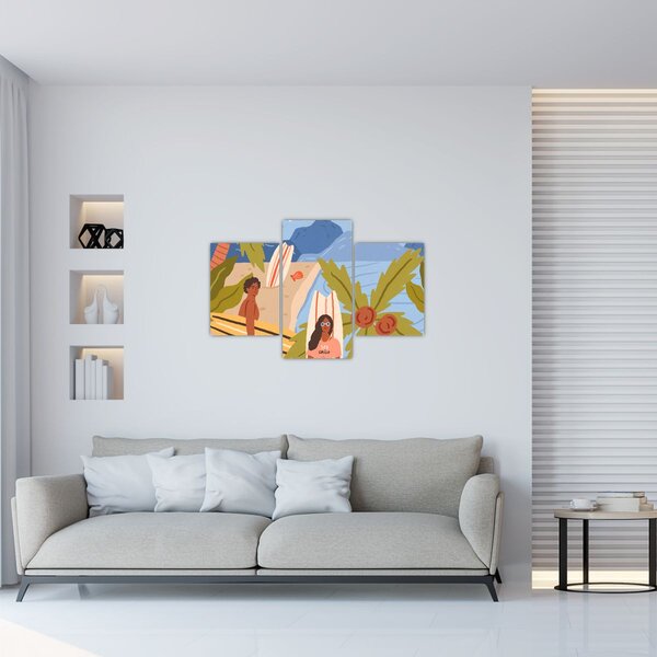 Slika - Uživaj u životu (90x60 cm)