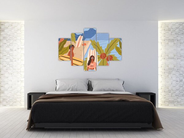 Slika - Uživaj u životu (150x105 cm)