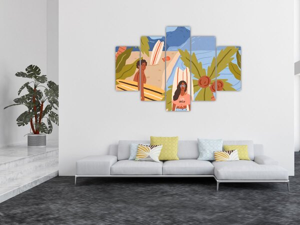 Slika - Uživaj u životu (150x105 cm)