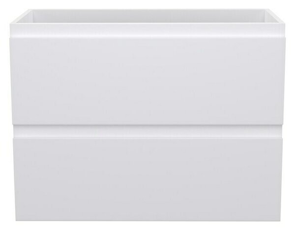 Camargue Espacio Kupaonski ormarić za ugradbeni umivaonik (80 x 40 x 60 cm, 2 ladice, Gama bijela mat)