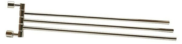 Držač ručnika za ruke Inox (S 3 kraka, Plemeniti čelik, Sjaj)