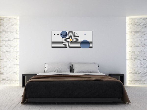 Slika - Minimalistička apstrakcija N⁰1 (120x50 cm)
