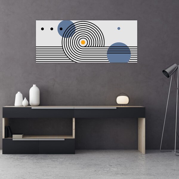 Slika - Minimalistička apstrakcija N⁰1 (120x50 cm)