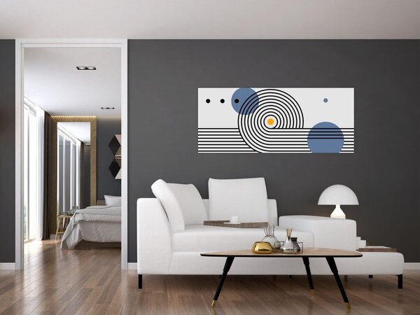 Slika - Minimalistička apstrakcija N⁰1 (120x50 cm)